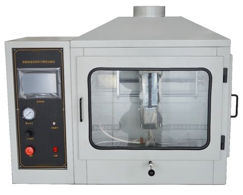 Building Materials Ignitability Flammability Tester For Single Flame Source Test