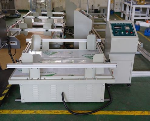 Mechanical Shaker Table Runs Rotary Vibration Testing ASTM D999 ISTA IA Compliant