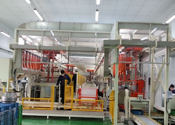 صناعة السيارات الكترونية للطلاء المعدني الآلات الآلية عالية الكفاءة للطلاء الكهربائي لـ PCB