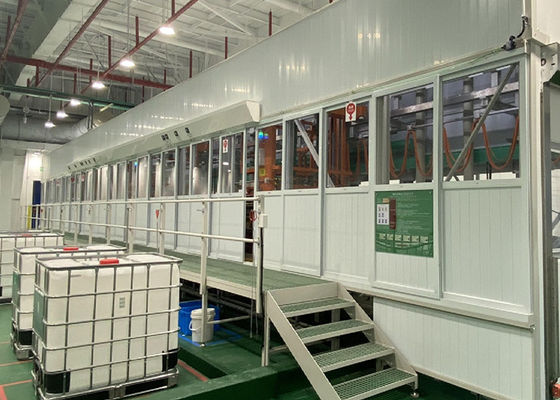 Máquinas de electroplataje de PCB de alta velocidad automáticas de línea de recubrimiento de cobre con estilo de recubrimiento de barril